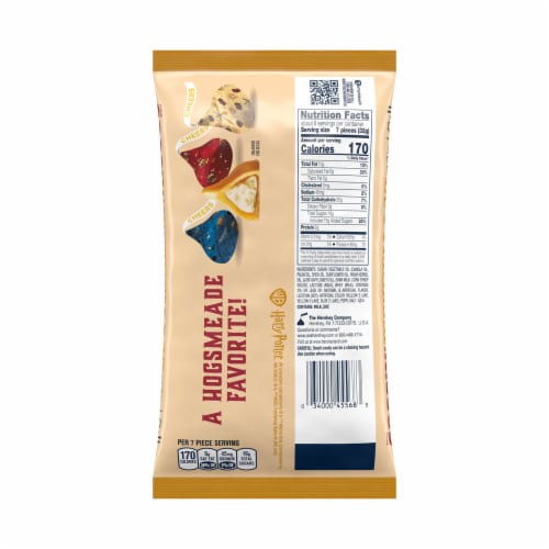 HERSHEY'S KISSES Butterbeer Flavored Easter Candy Bag Perspective: left