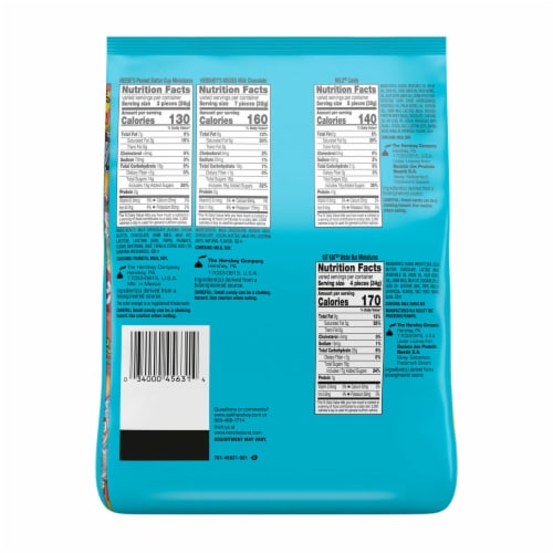 Hershey Assorted Chocolate Easter Candy Bulk Bag Perspective: left