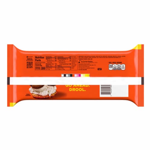 REESE'S Milk Chocolate King Size Peanut Butter Cups Candy Packs Perspective: left