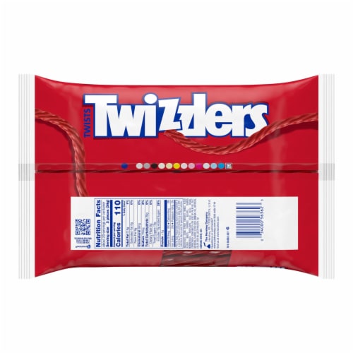 Twizzlers Strawberry Candy Twists Family Bag Perspective: left