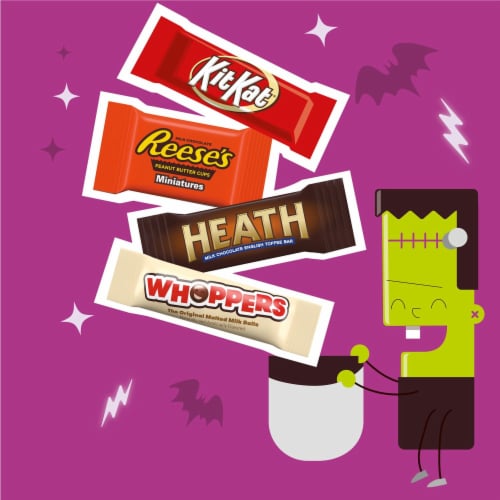 Hershey's Miniatures Chocolate Candy Assortment Perspective: left