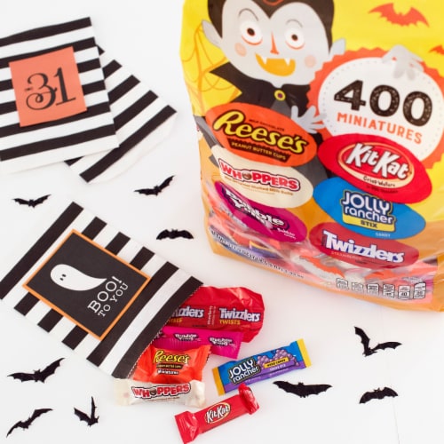 Hershey's Miniature Candy Assortment Perspective: left