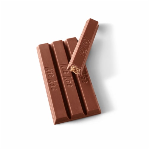 KIT KAT® Milk Chocolate Wafer Candy Valentine's Day Bars Perspective: left