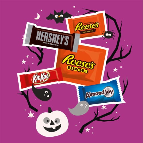 Hershey's All Time Greats Candy Assortment Snack Size Perspective: left