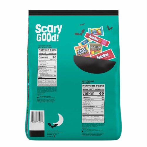 Hershey Assorted Fruit Flavored Halloween Candy Bulk Variety Bag Perspective: left