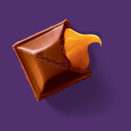 CADBURY CARAMELLO Miniatures Milk Chocolate Caramel Easter Candy Bag Perspective: left