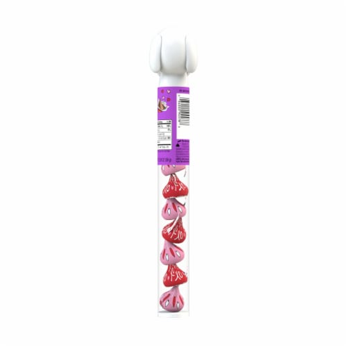 HERSHEY'S KISSES Milk Chocolate Snoopy™ and Friends Valentine Candy Plastic Cane Perspective: left
