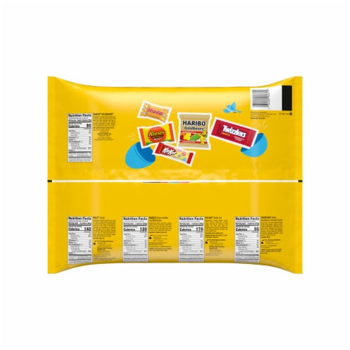Hershey Assorted Flavored Easter Candy Bulk Bag Perspective: left