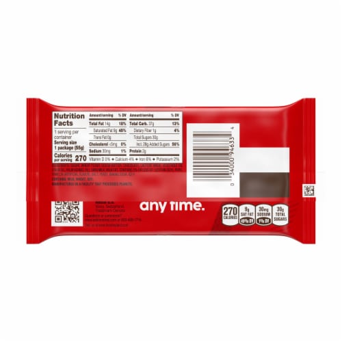 KIT KAT® Milk Chocolate Wafer Snack Size Candy Bars Perspective: left