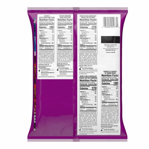 Hershey's Halloween Lover's Assorted Candy Perspective: left