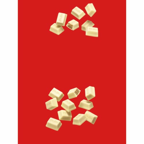 KIT KAT® Minis Unwrapped White Creme Wafer Candy Perspective: left