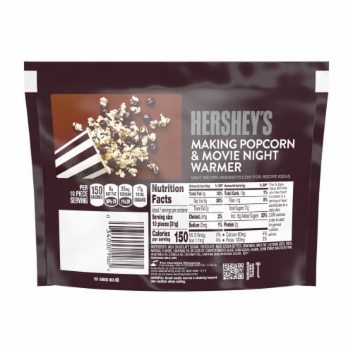 HERSHEY'S Drops Milk Chocolate Candy Bag Perspective: left