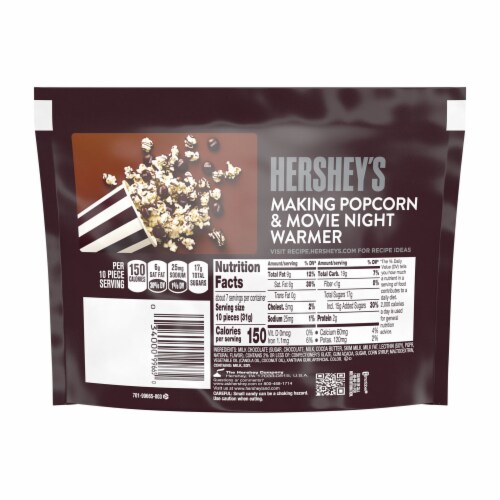 HERSHEY'S Drops Milk Chocolate Candy Bag Perspective: left