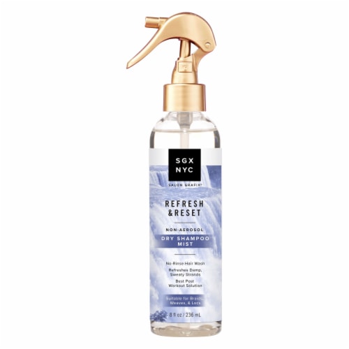 SGX NYC Refresh & Reset Dry Shampoo Mist Perspective: left
