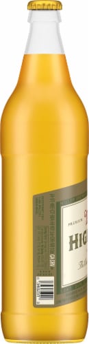 Miller High Life American Lager Beer Perspective: left