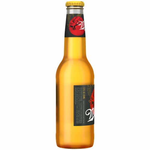 Miller Genuine Draft Lager Beer Perspective: left