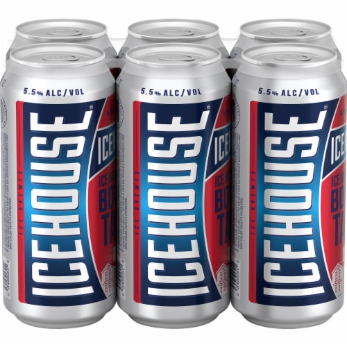 Icehouse American Lager Beer Perspective: left
