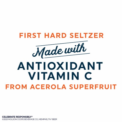 Vizzy Pineapple Mango Gluten Free Hard Seltzer Perspective: left