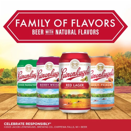 Leinenkugel's Red Lager Craft Beer Perspective: left