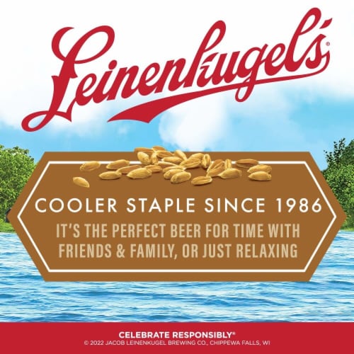 Leinenkugel's Northwoods Amber Pale Lager Beer Bottles Perspective: left
