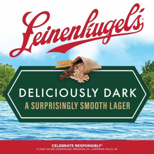 Leinenkugel's Dark Lager Dark Lager Beer Bottles Perspective: left