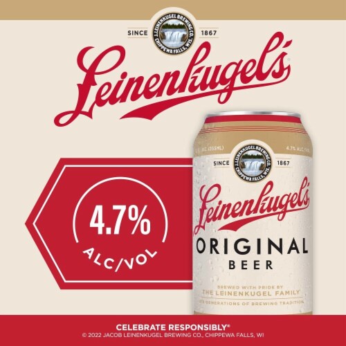 Leinenkugel's® Original Ale Beer Perspective: left
