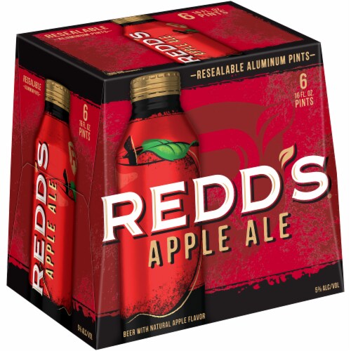 Redd's Apple Ale Beer Perspective: left