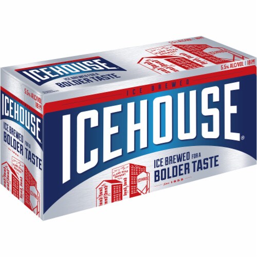 Icehouse American Lager Beer Perspective: left