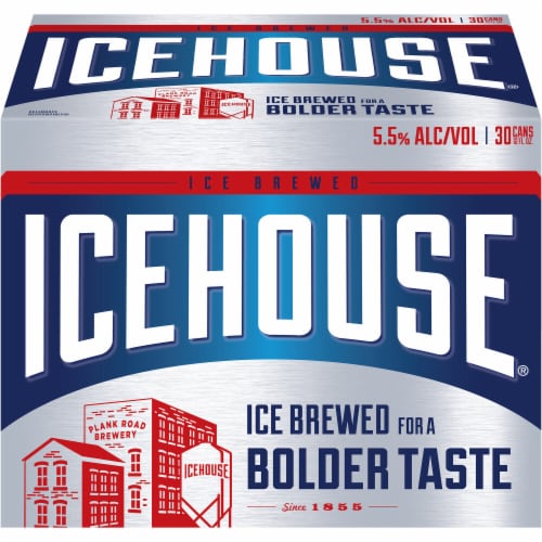 Icehouse American Lager Beer Perspective: left