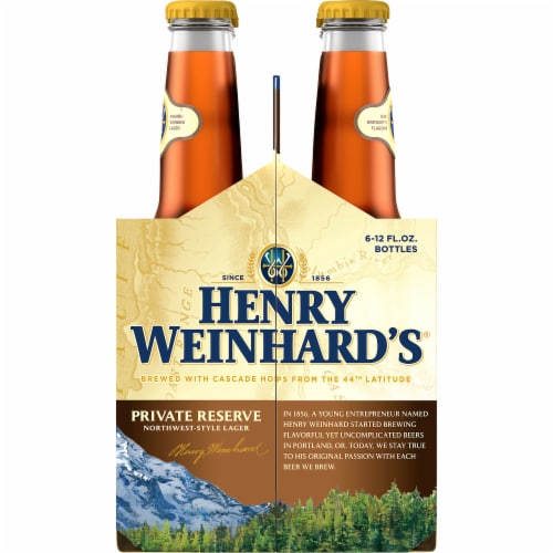 Henry Weinhard's® Private Reserve Northwest-Style Lager Perspective: left