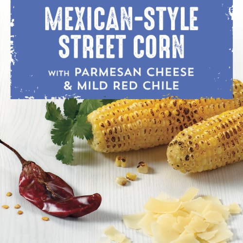 Alexia Mexican Style Street Corn with Guajillo Chile Frozen Vegetables Perspective: left
