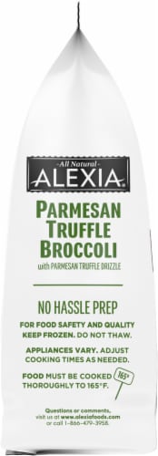 Alexia® Frozen Parmesan Truffle Broccoli Perspective: left