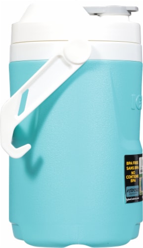 Igloo® Half Gallon Beverage Jug - Aquatic Teal Perspective: left