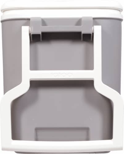Igloo® 38 Quart Wheelie Cooler - Gray Perspective: left