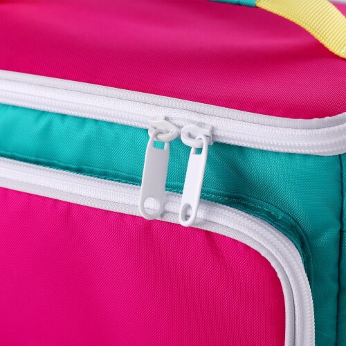 Igloo 90s Retro Collection Square Neon Lunch Box Cooler Bag