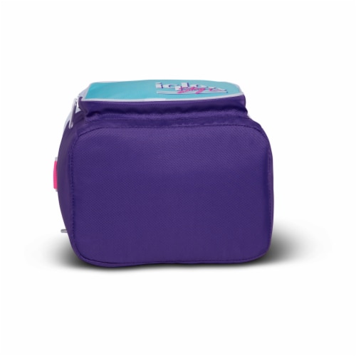 Igloo 20 Can Retro Backpack Soft Sided Cooler, Purple 