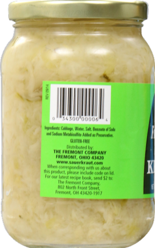 Frank's Quality Shreded Sauerkraut Perspective: left