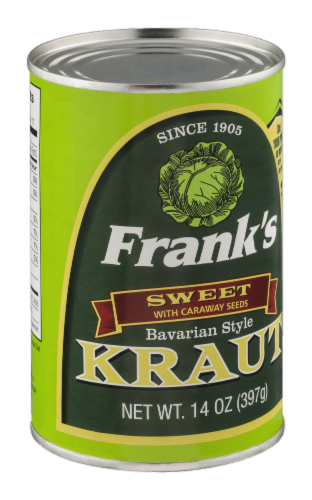Frank's Sweet Bavarian Style Kraut Perspective: left
