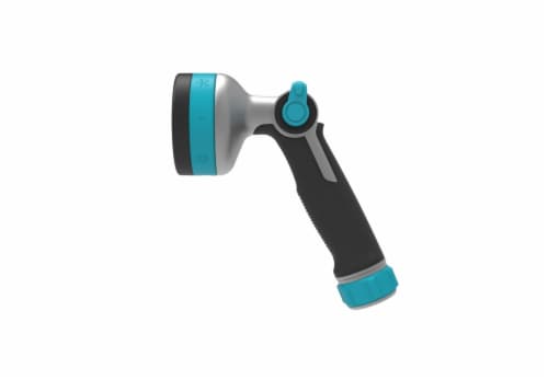 Gilmour® Heavy Duty Swivel Connect Thumb Control Pre-Set Nozzle Perspective: left