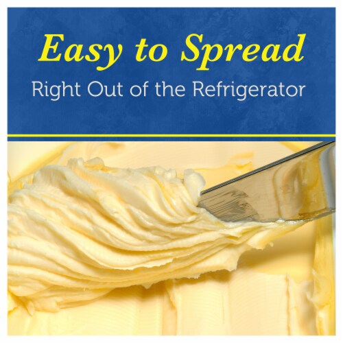 GOYA® Spreadable Butter with Olive Oil and Sea Salt Tub Perspective: left