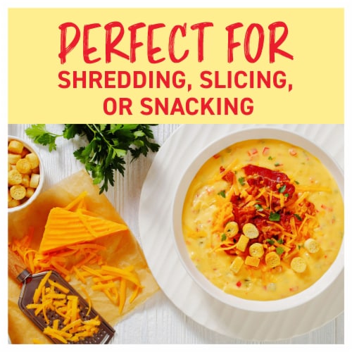 Land O Lakes Sharp Cheddar Cheese Chunk Block, 8 oz - Metro