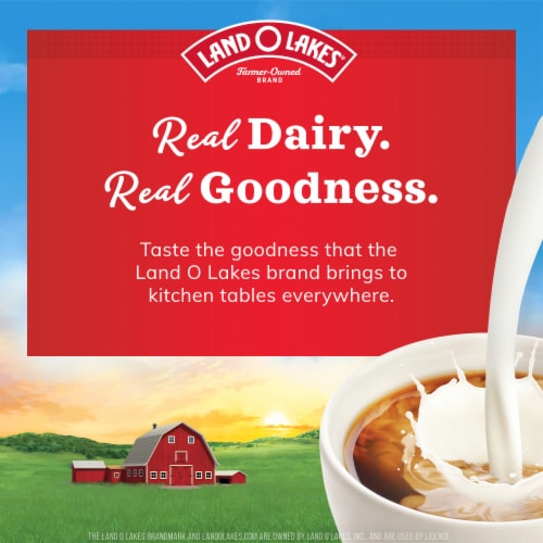 Land O Lakes Mini Moo's Half And Half Creamer Singles Cup Perspective: left