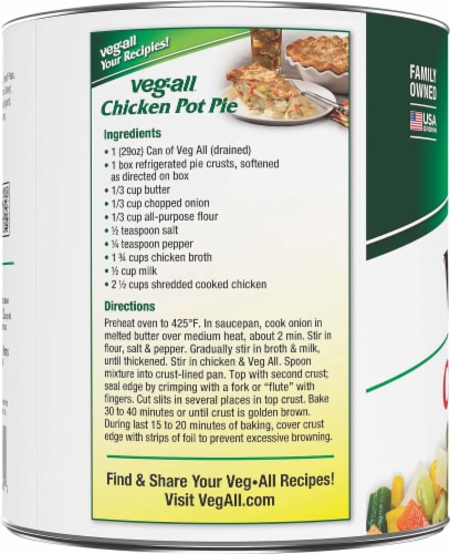 Veg-All Original Mixed Vegetables Perspective: left