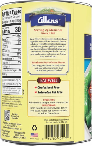 Allens® Seasoned Blue Lake Green Beans Perspective: left