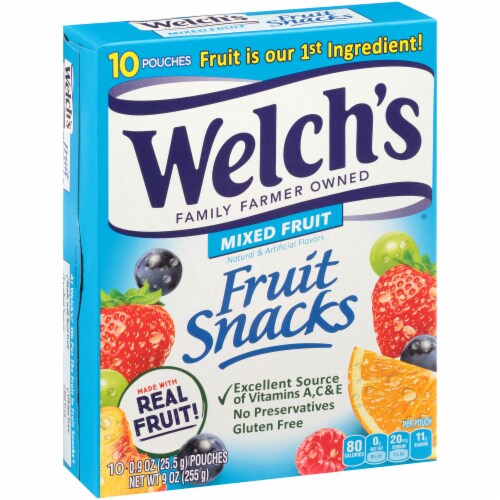 Welch's® Mixed Fruit Fruit Snacks Perspective: left
