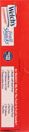 Welch's Strawberry Fruit Snacks Perspective: left