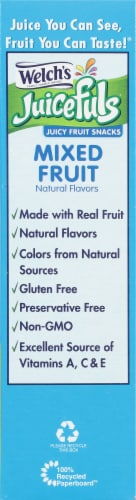 Welch's Juicefuls Fruit Snacks Perspective: left