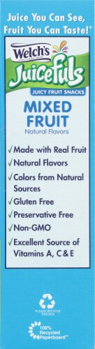 Welch's Juicefuls Fruit Snacks Perspective: left
