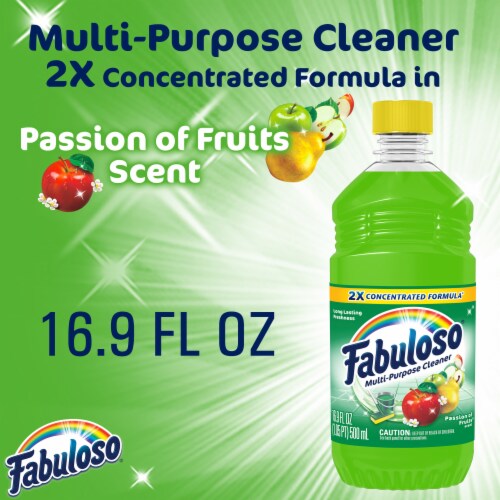 Fabuloso 2X Concentrated Passion of Fruits Multi-Purpose Cleaner Perspective: left