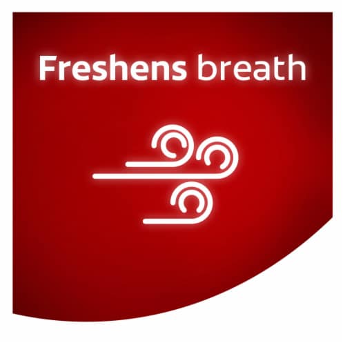 Colgate Optic White Whitening Mouthwash Fresh Mint Perspective: left